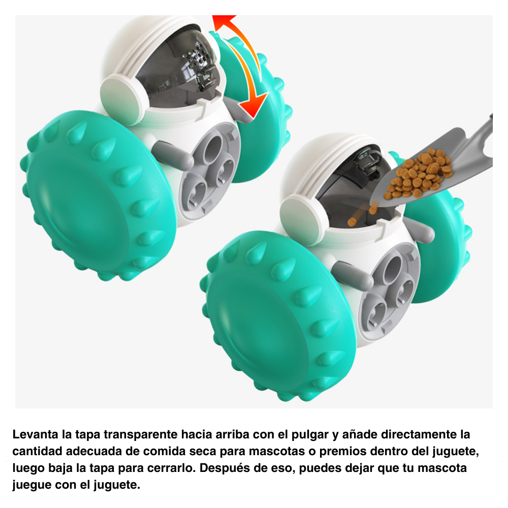 Juguete Mascota Dispensador de Alimento