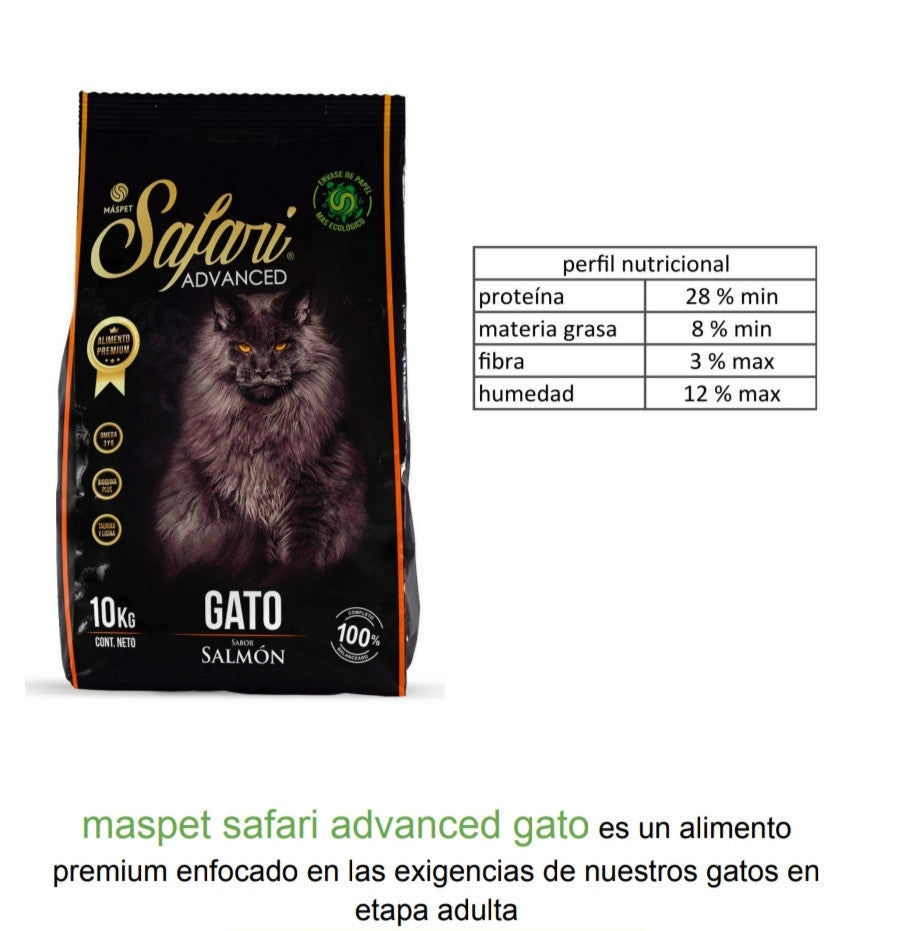 Alimento Safari Gato 10Kg